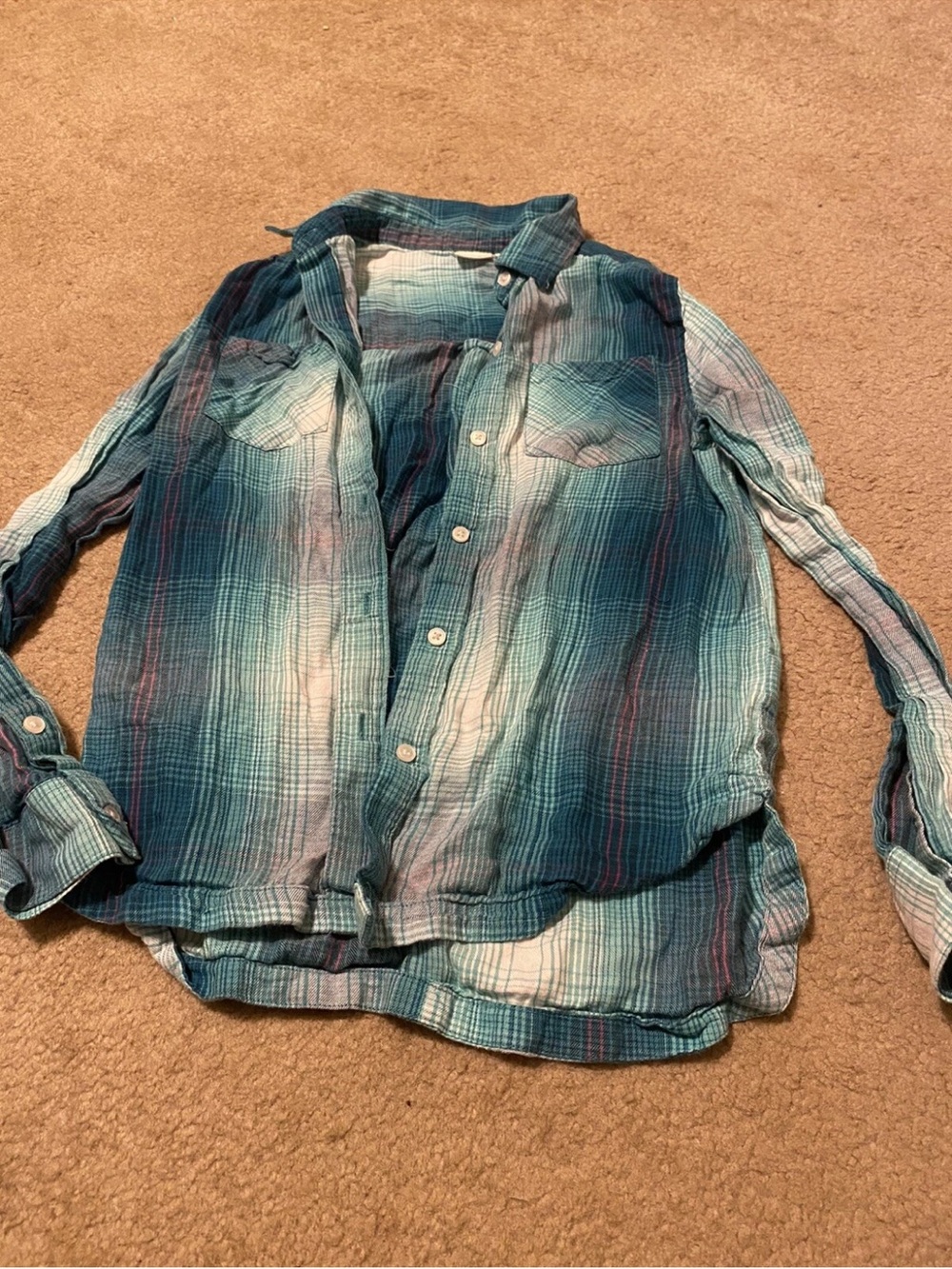 Mudd size 12 flannel shirt